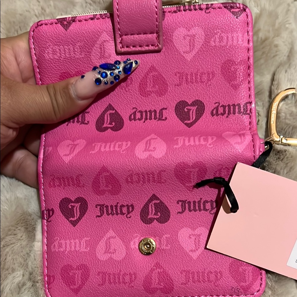 Juicy Couture Pink Card Holder - Picture 11 of 12